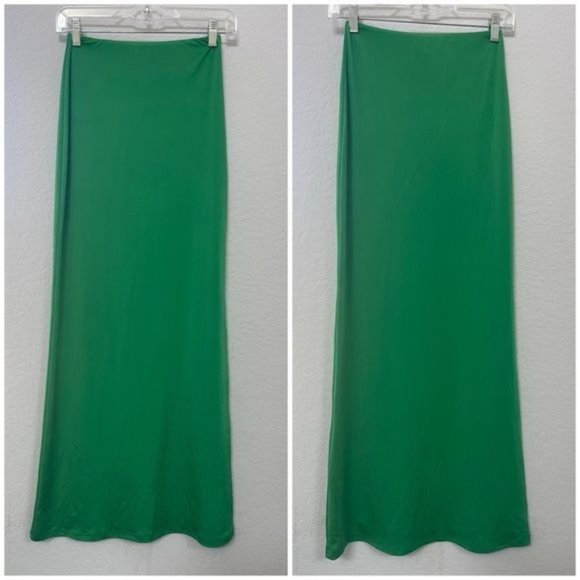 Revolve x Remi Lucy Green Maxi Skirt Size XS - Picture 3 of 3